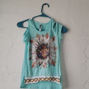 Beautees bohimen top.